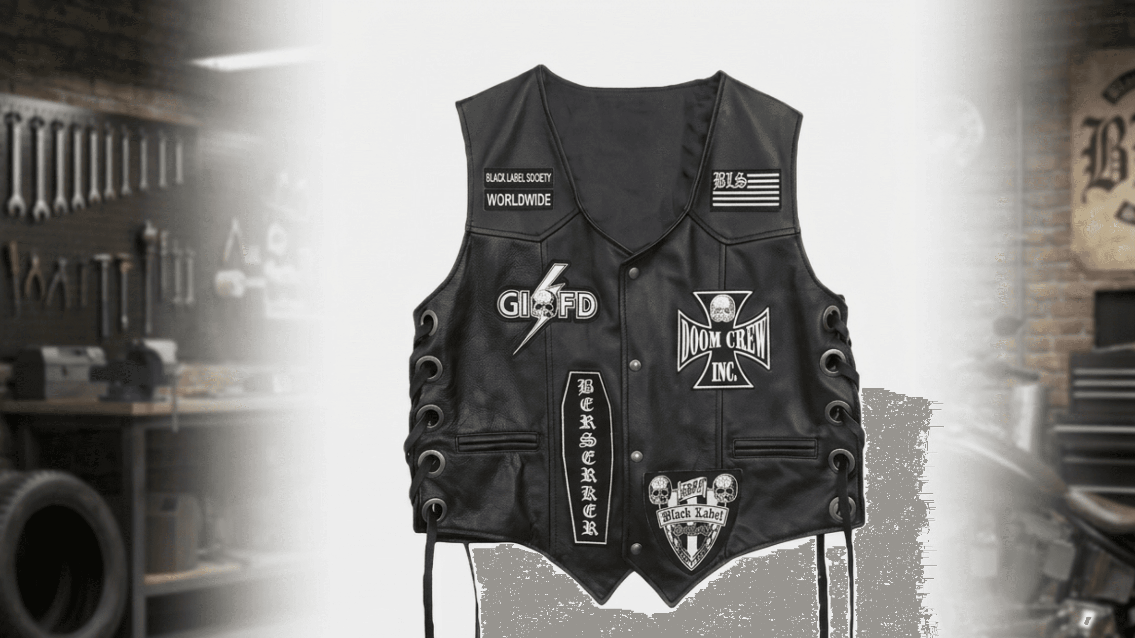 How to Style the Men’s Black Label Society Vest Like a Rock Star