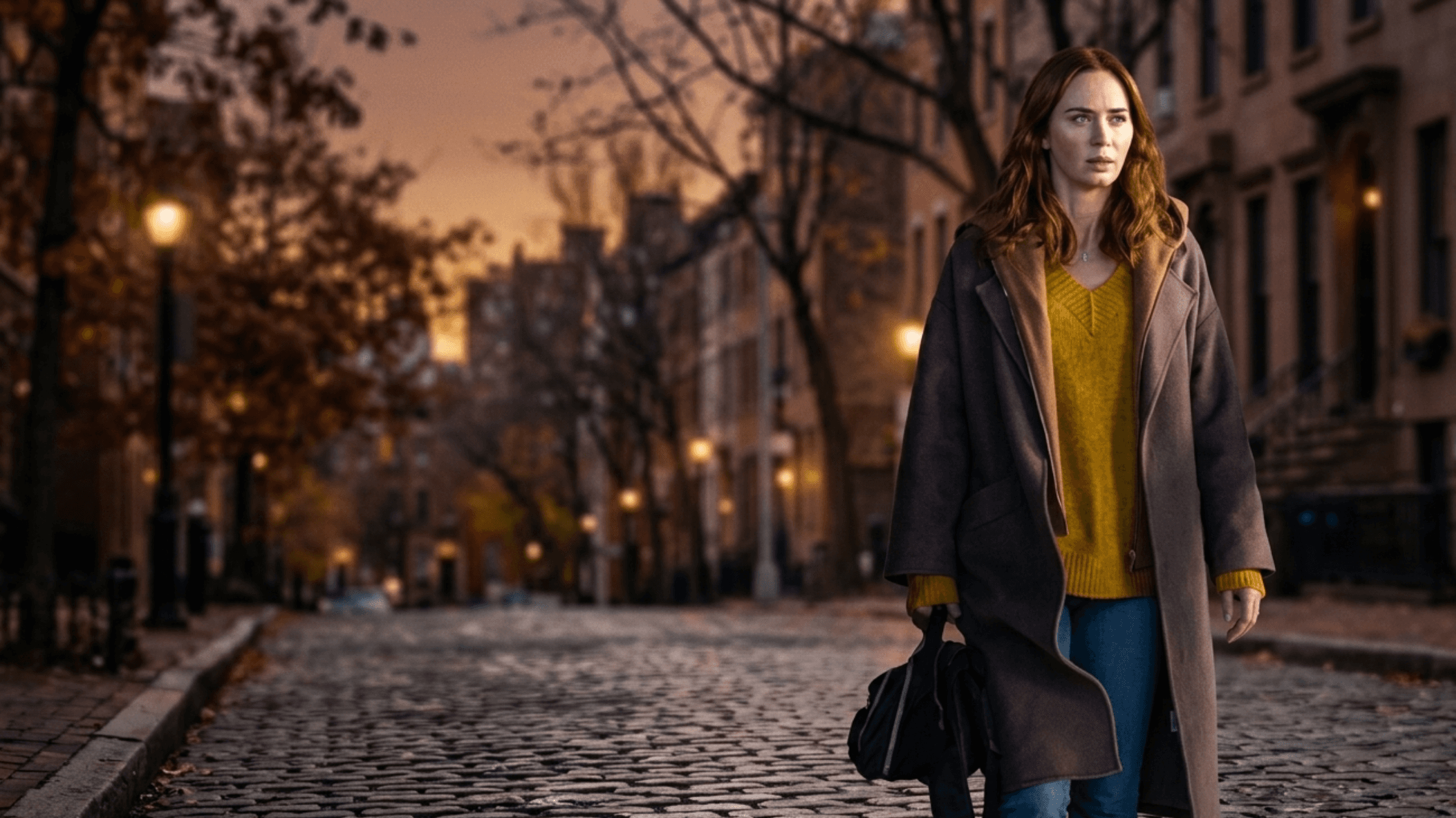 How to Get the Look: Disclosure Day Emily Blunt Wool Coat