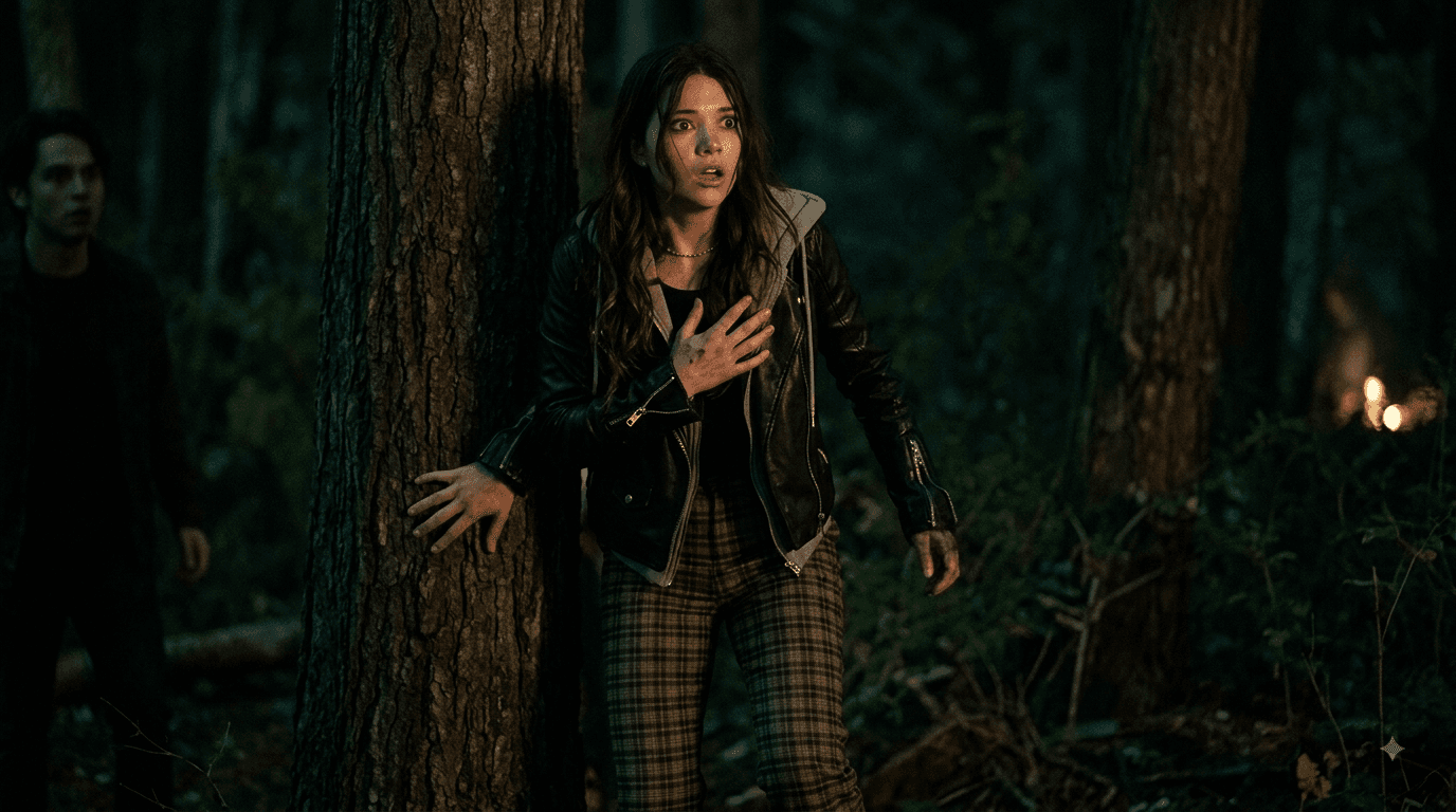 How to Get the Clown in a Cornfield Katie Douglas Leather Jacket Look