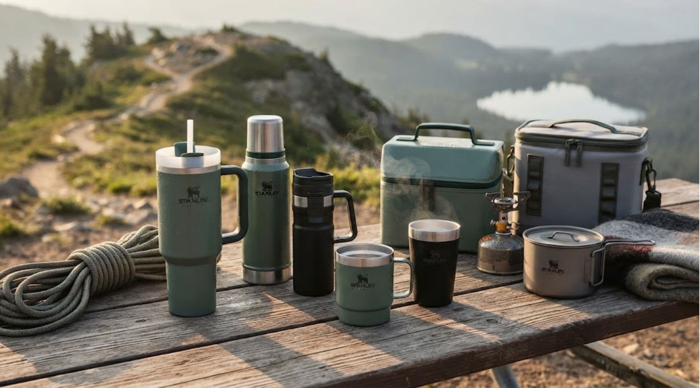Stanley Drinkware: Durable Essentials for Everyday Travel and Outdoor Adventures